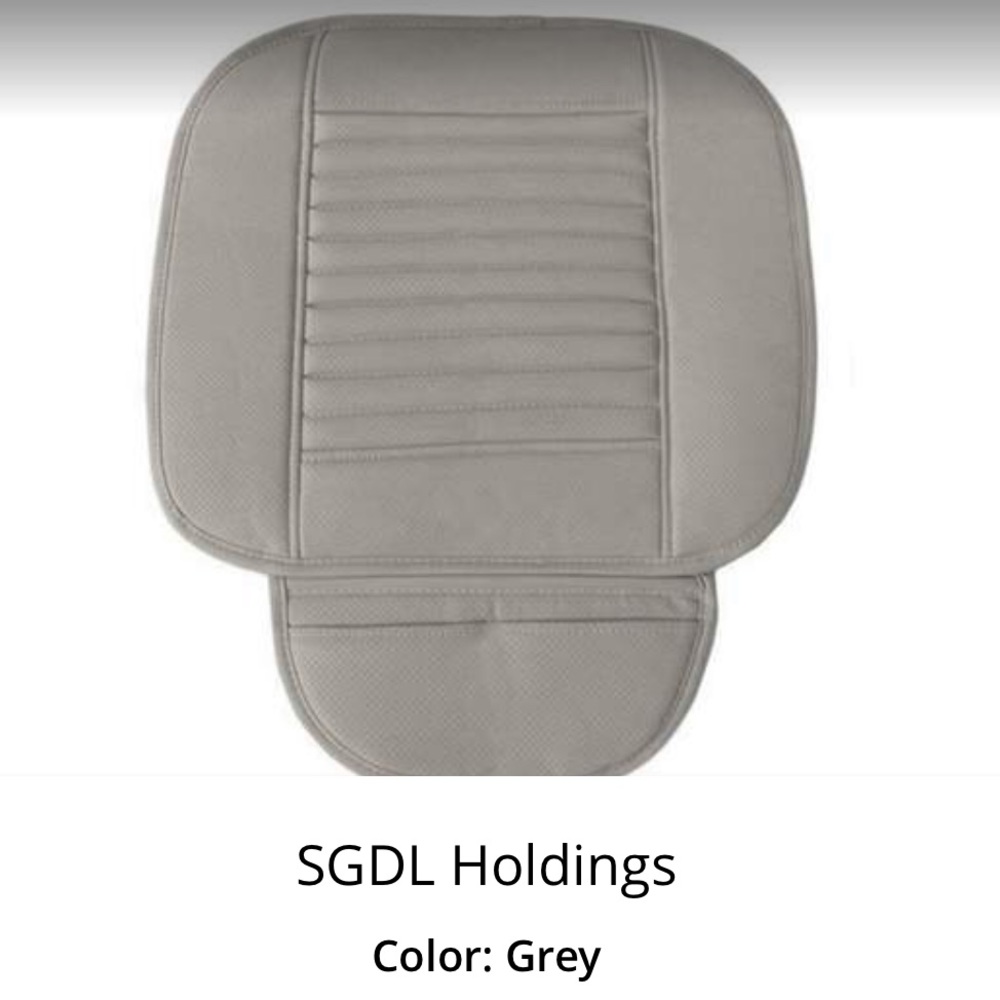 Grey seat covers